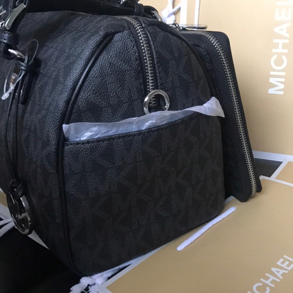 🌸⭐️Mk Grayson Satchel set⭐️crossbody/chain/black - Picture 4 of 7